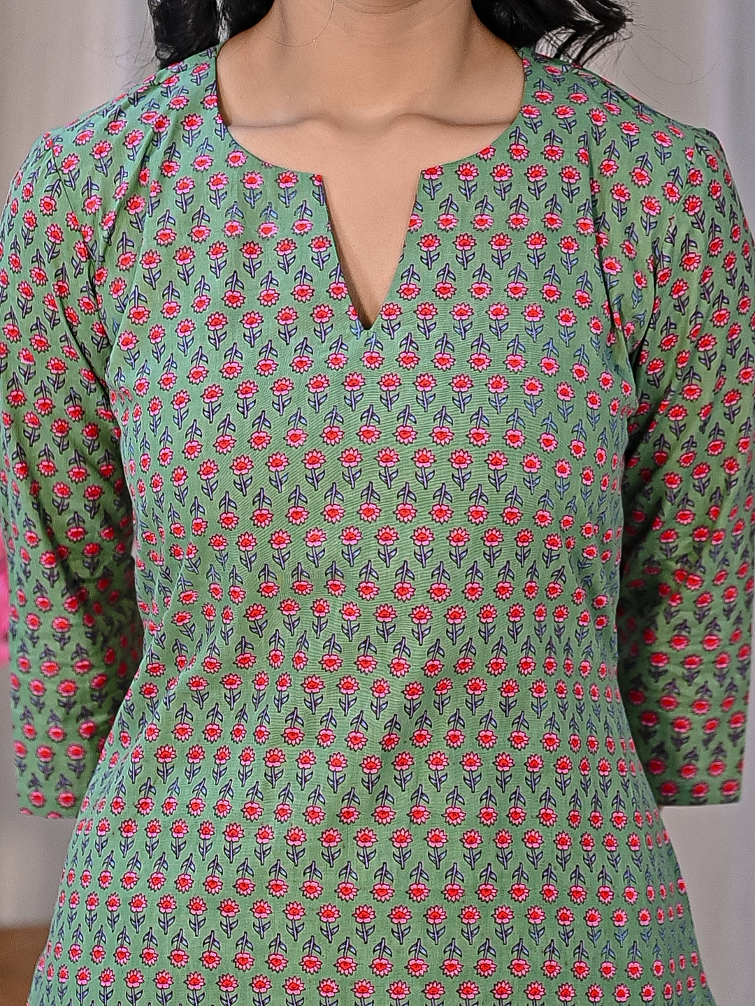 Ethnic Green Co-Ord