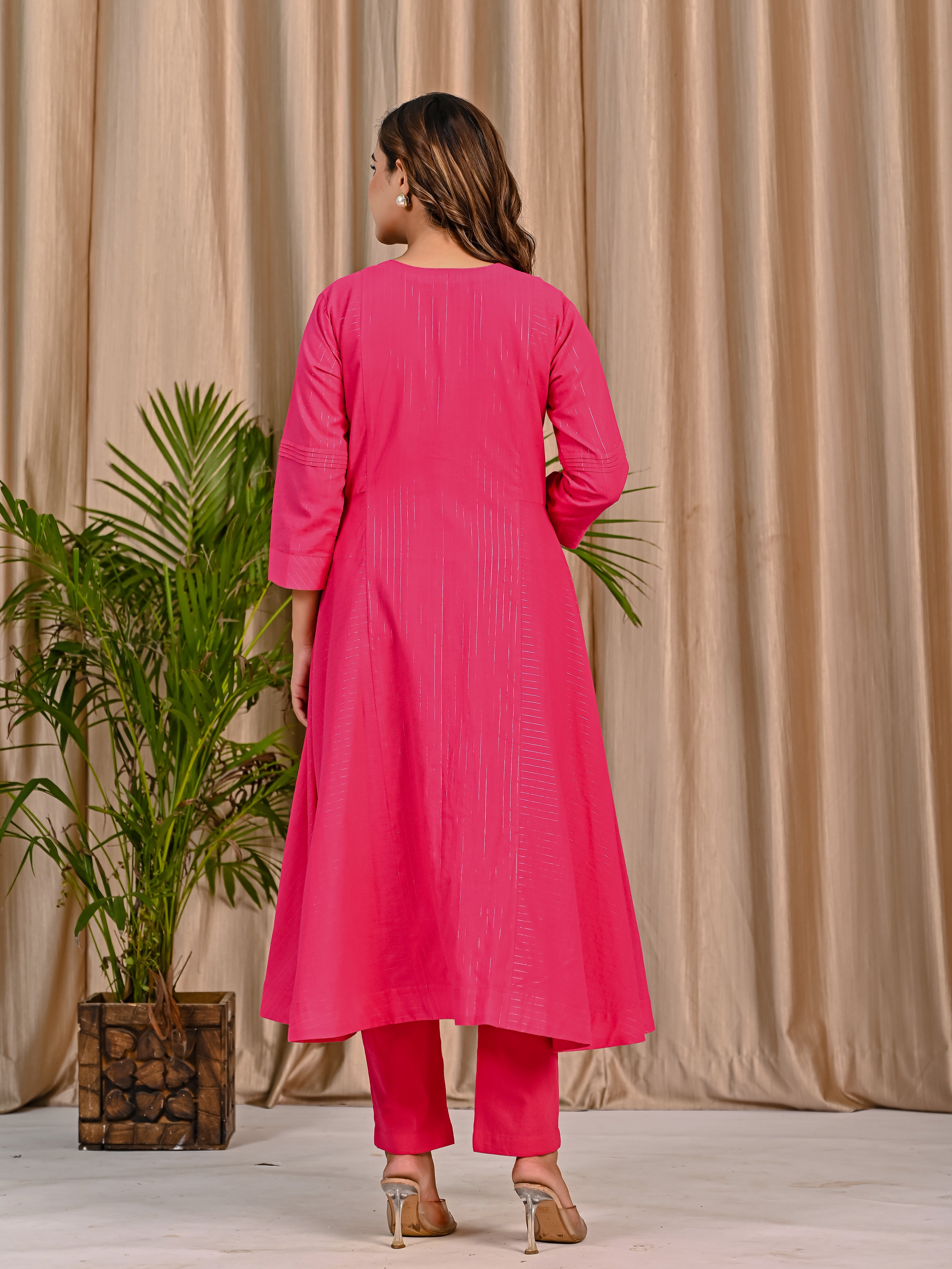 Pink Kurta Set