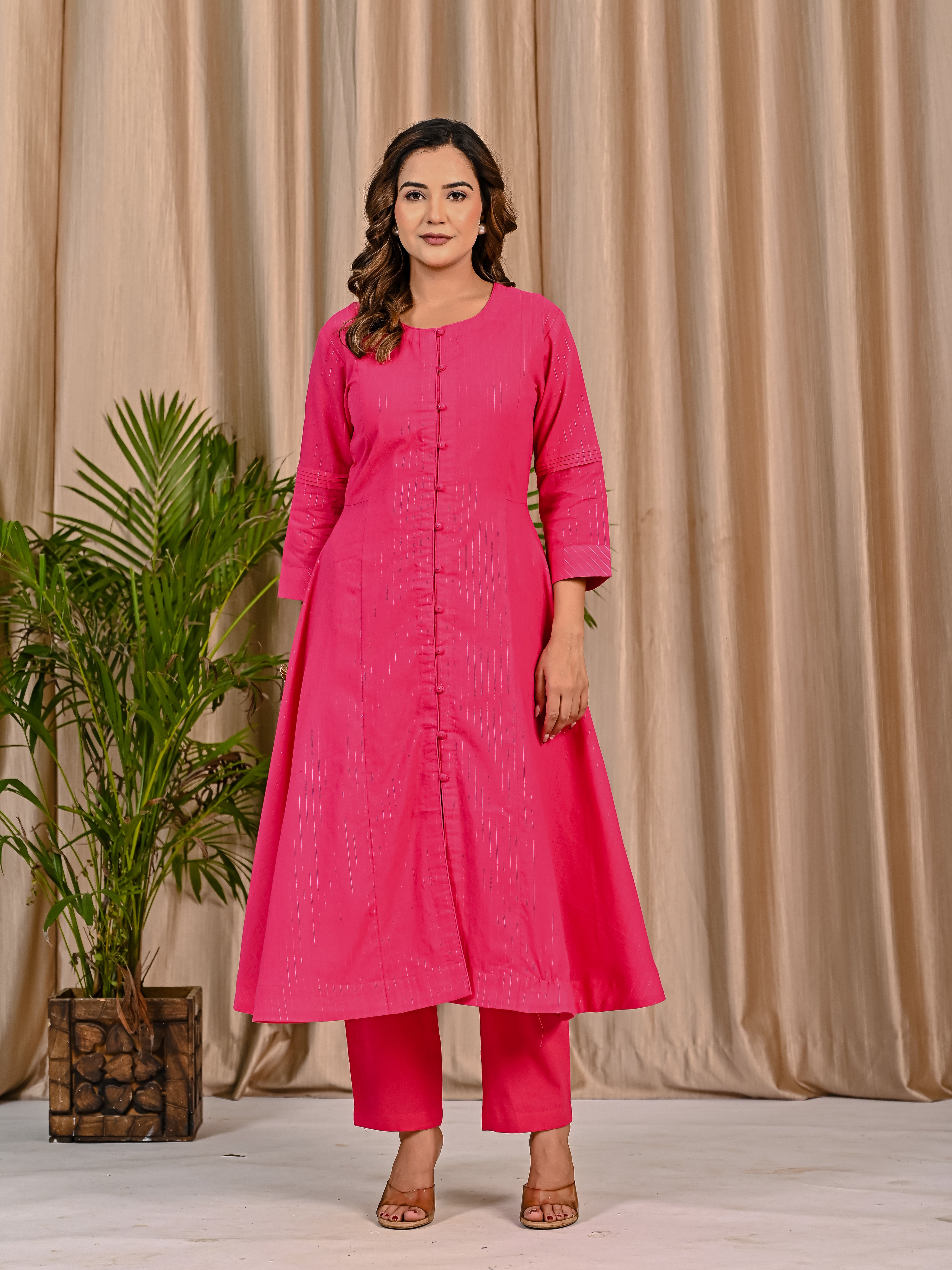 Pink Kurta Set