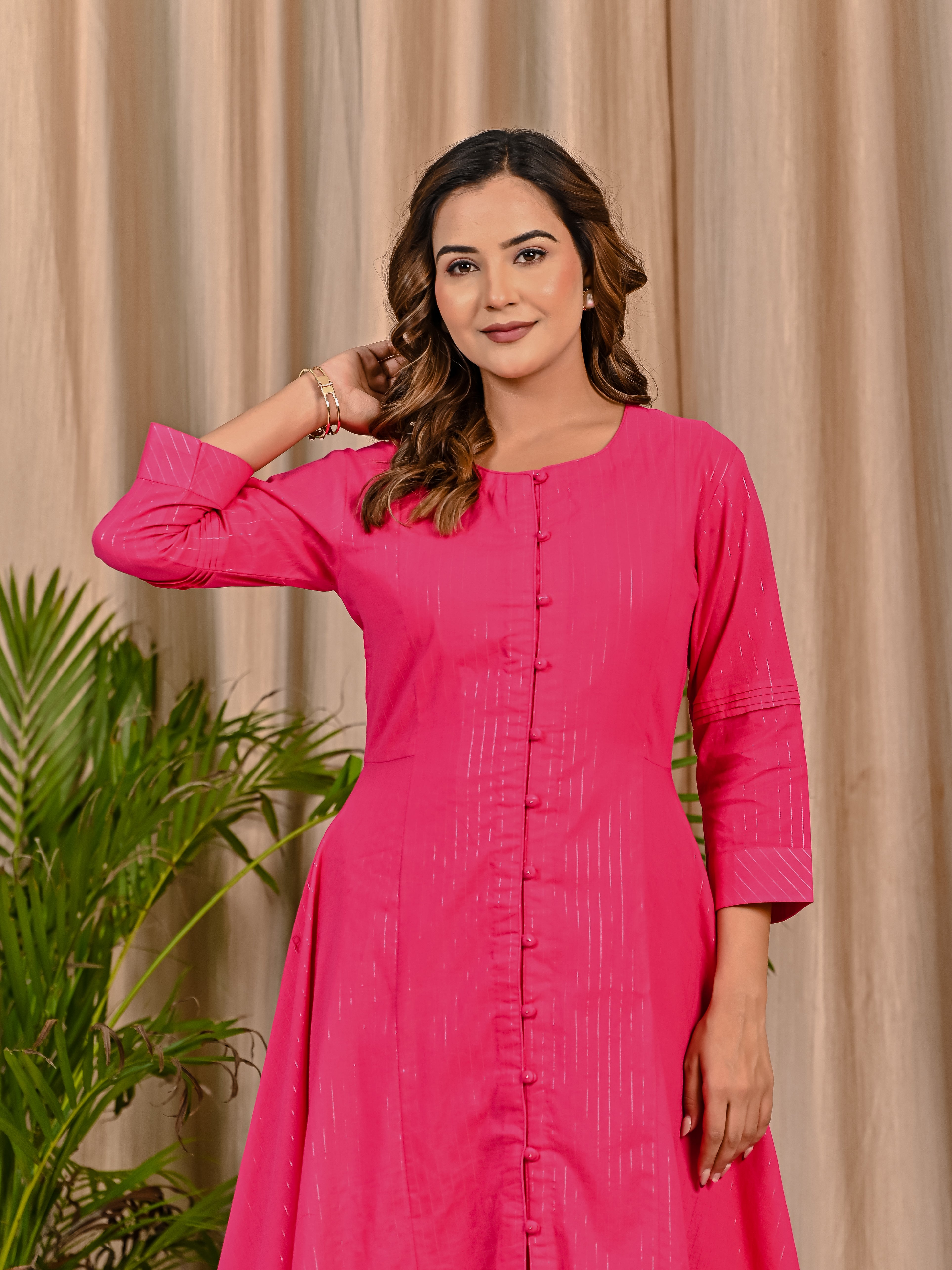 Pink Kurta Set