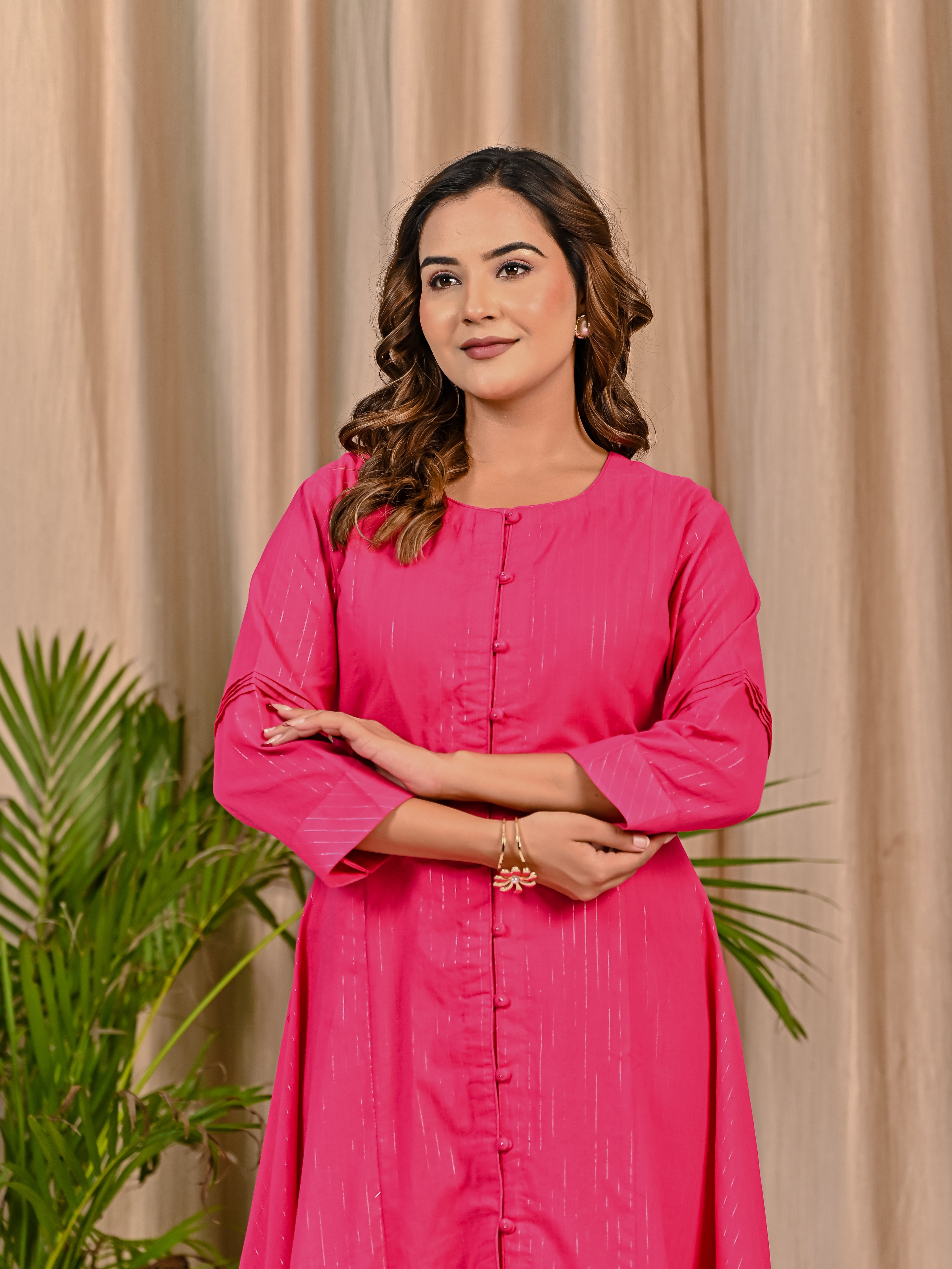 Pink Kurta Set