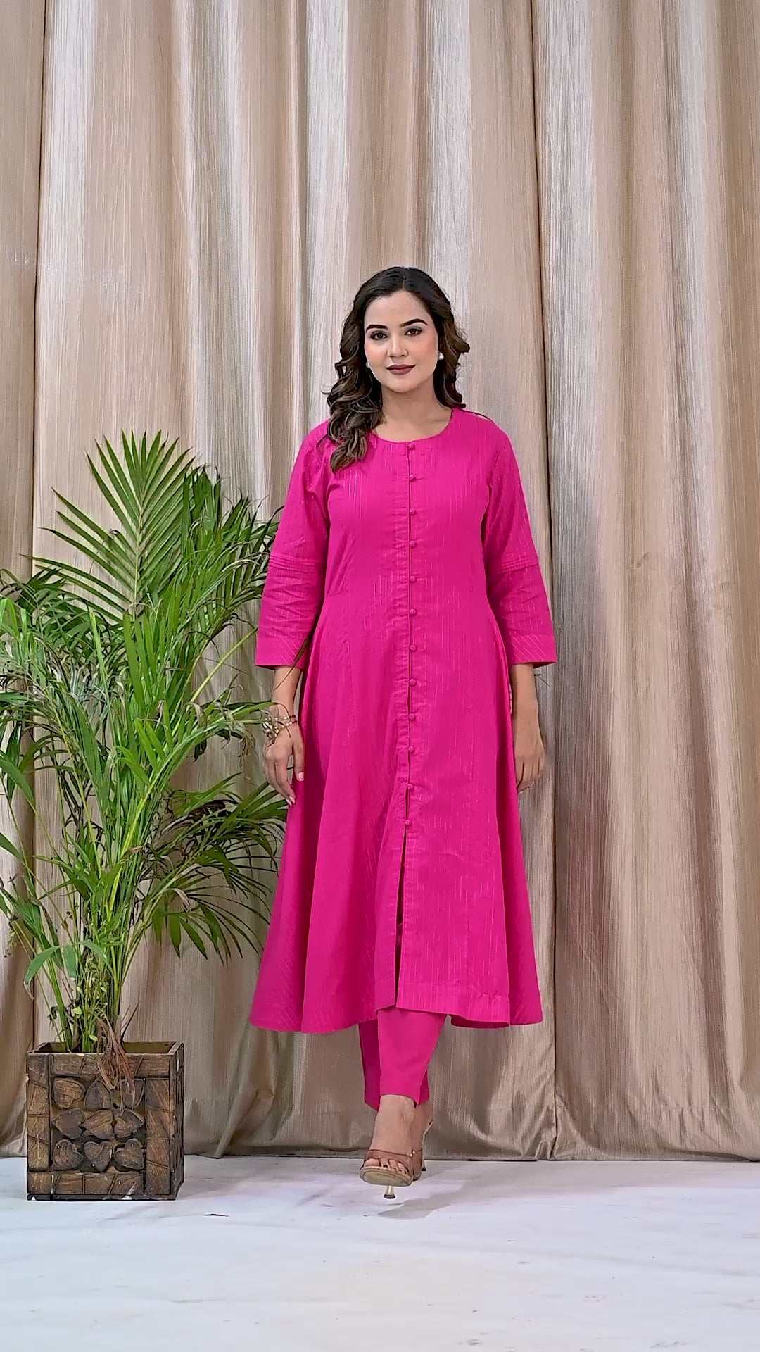 Pink Kurta Set