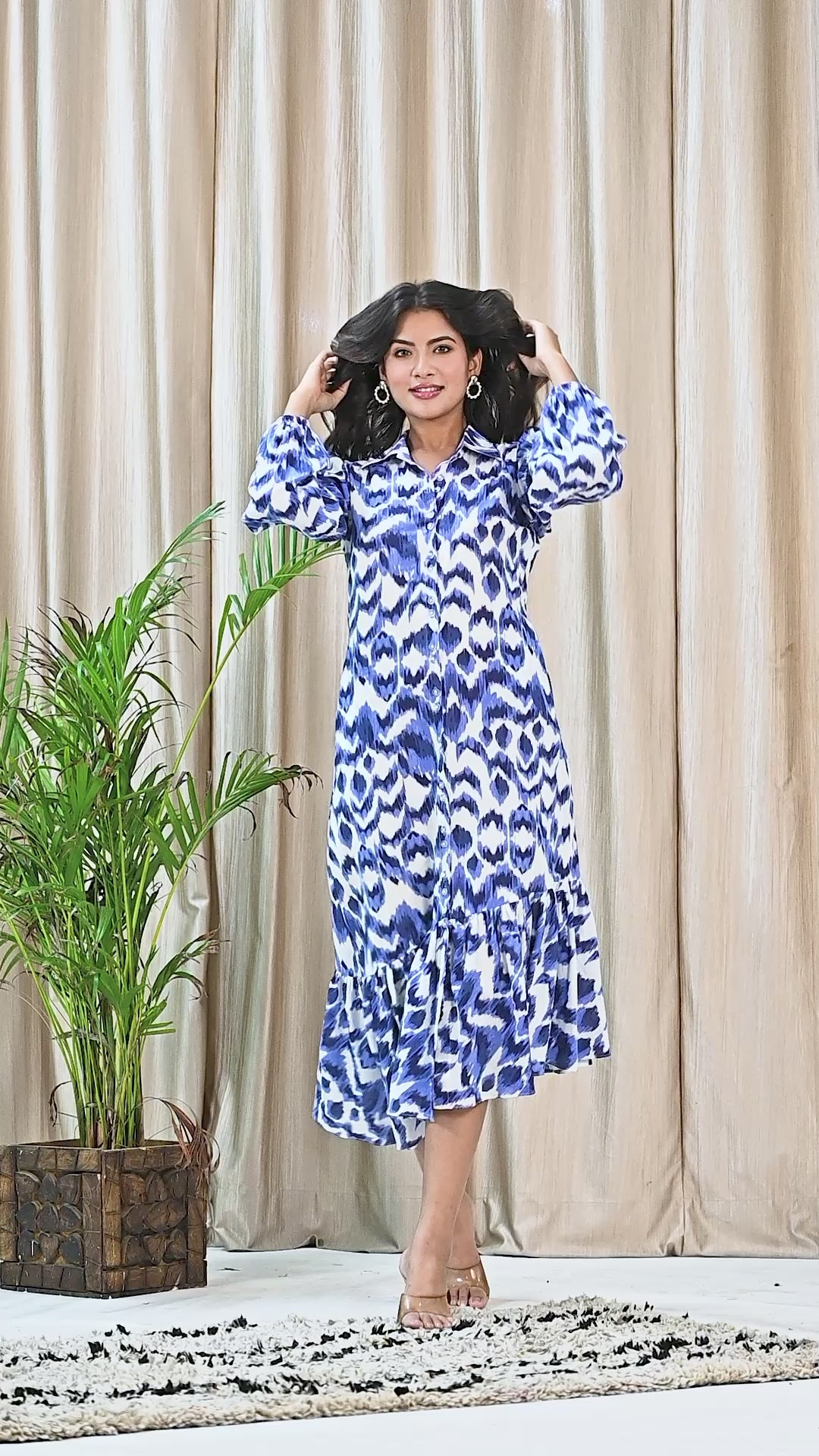 Blue Casual Retreat