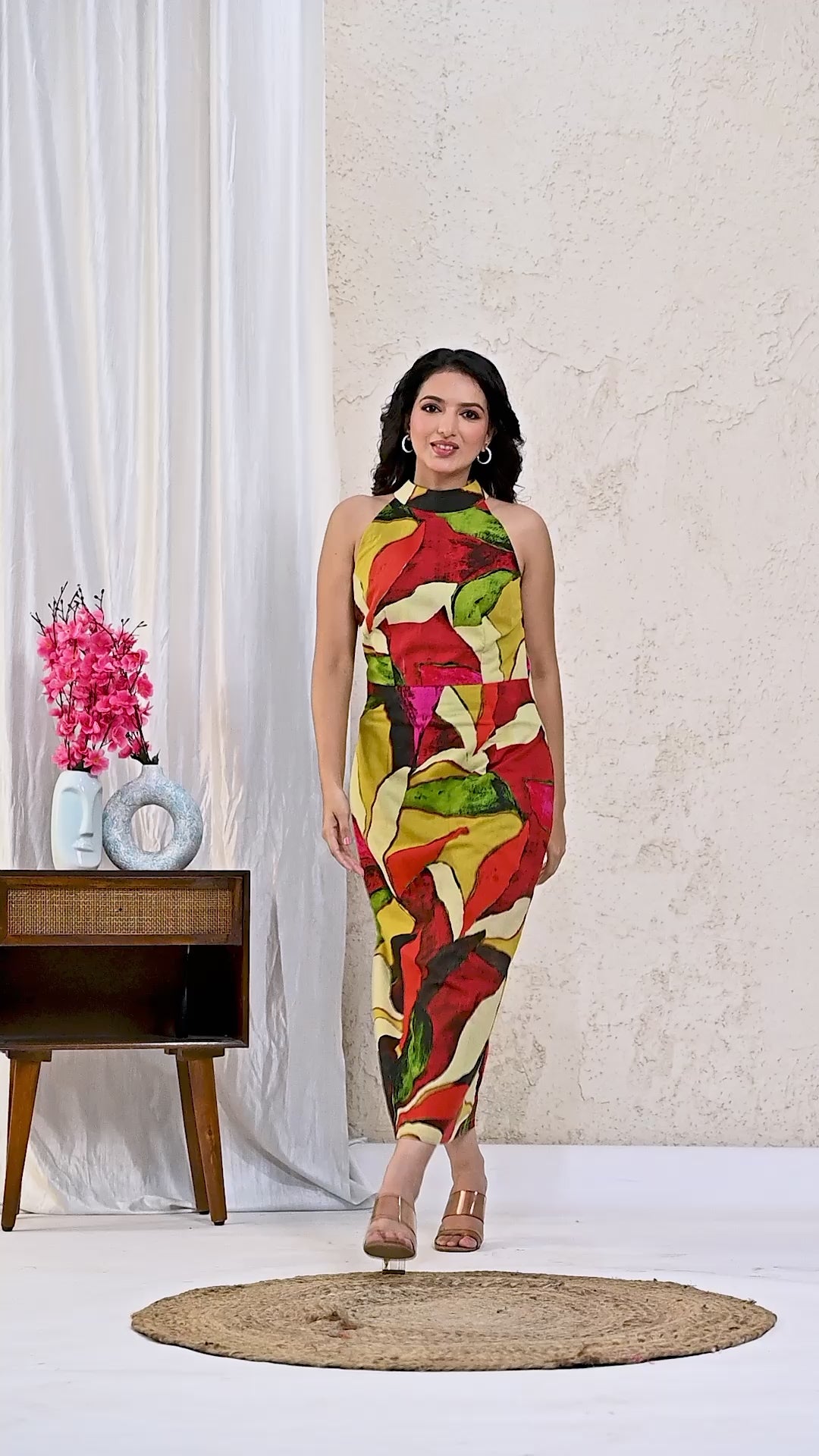 Halter Neck Dress