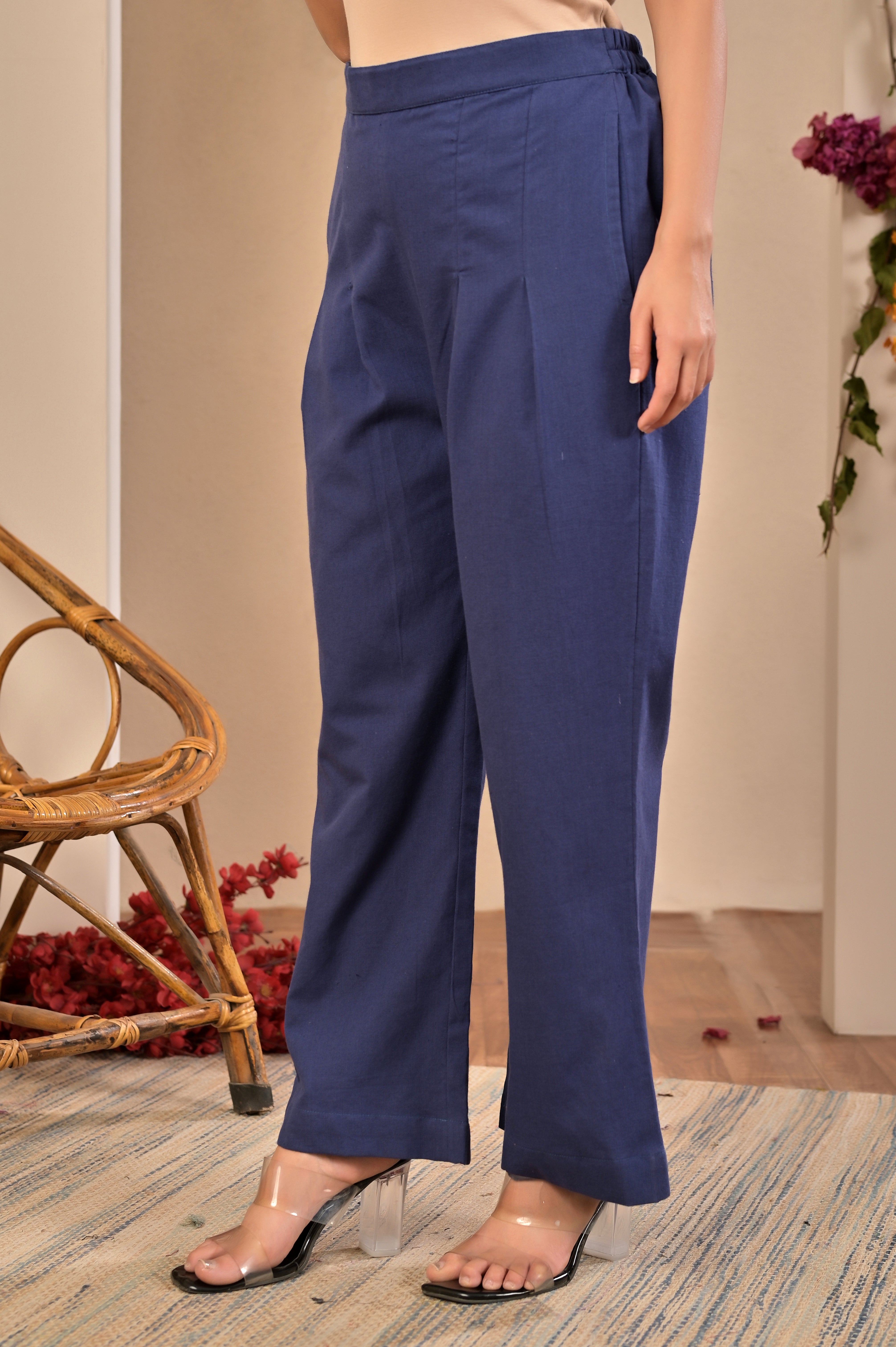 Bell Bottoms - Navy Blue
