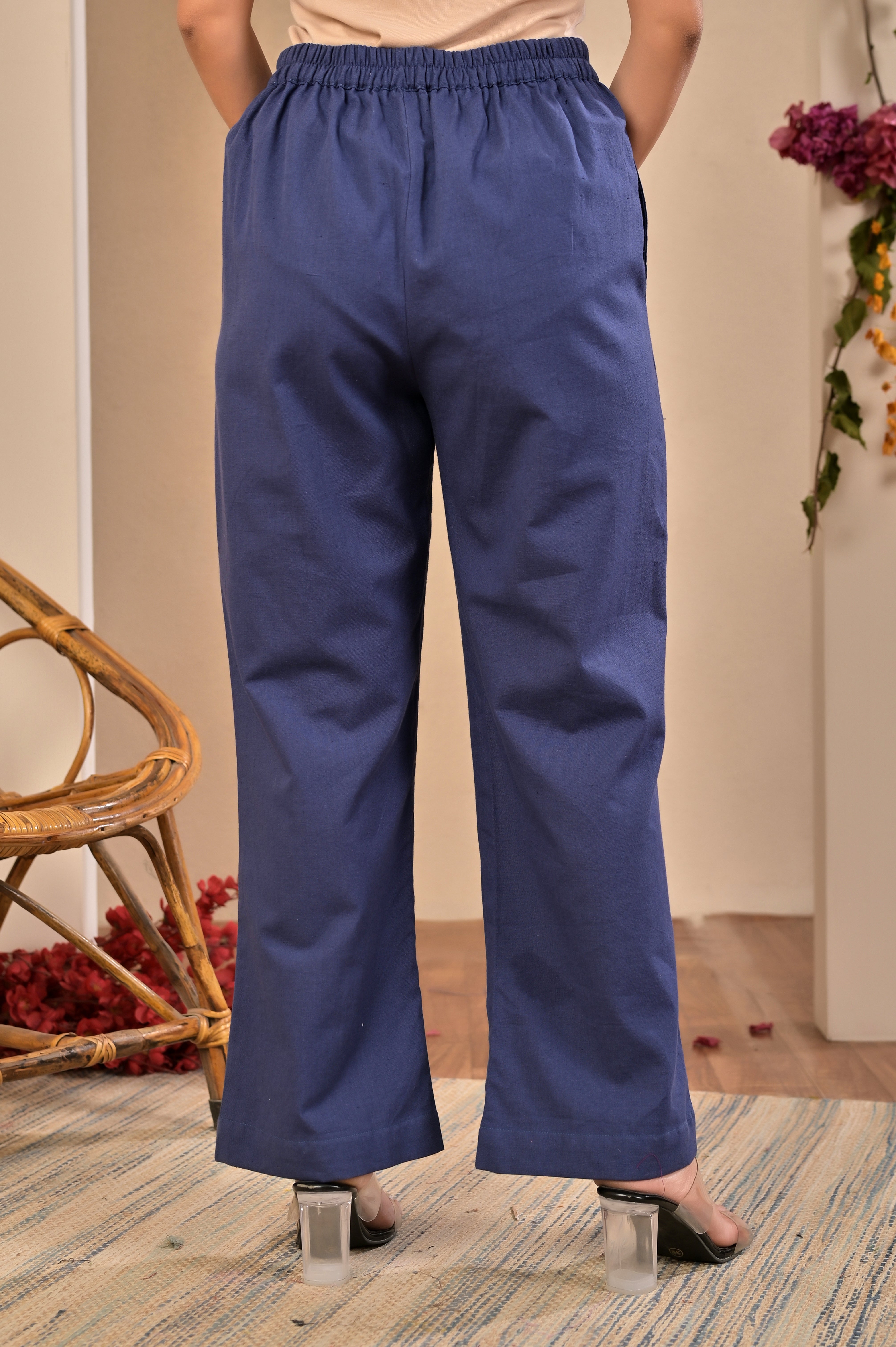 Bell Bottoms - Navy Blue