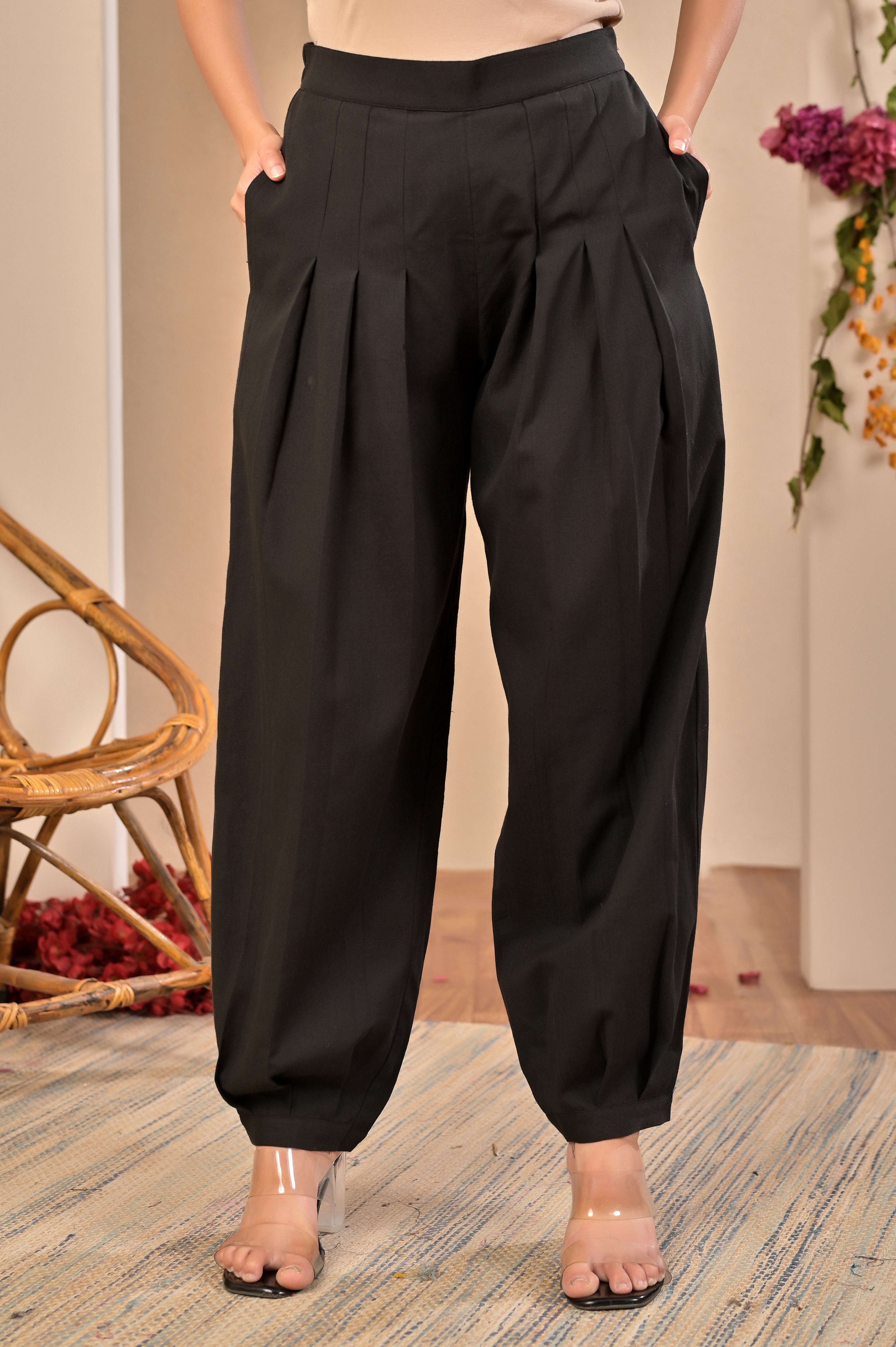 Harem Pants - Black
