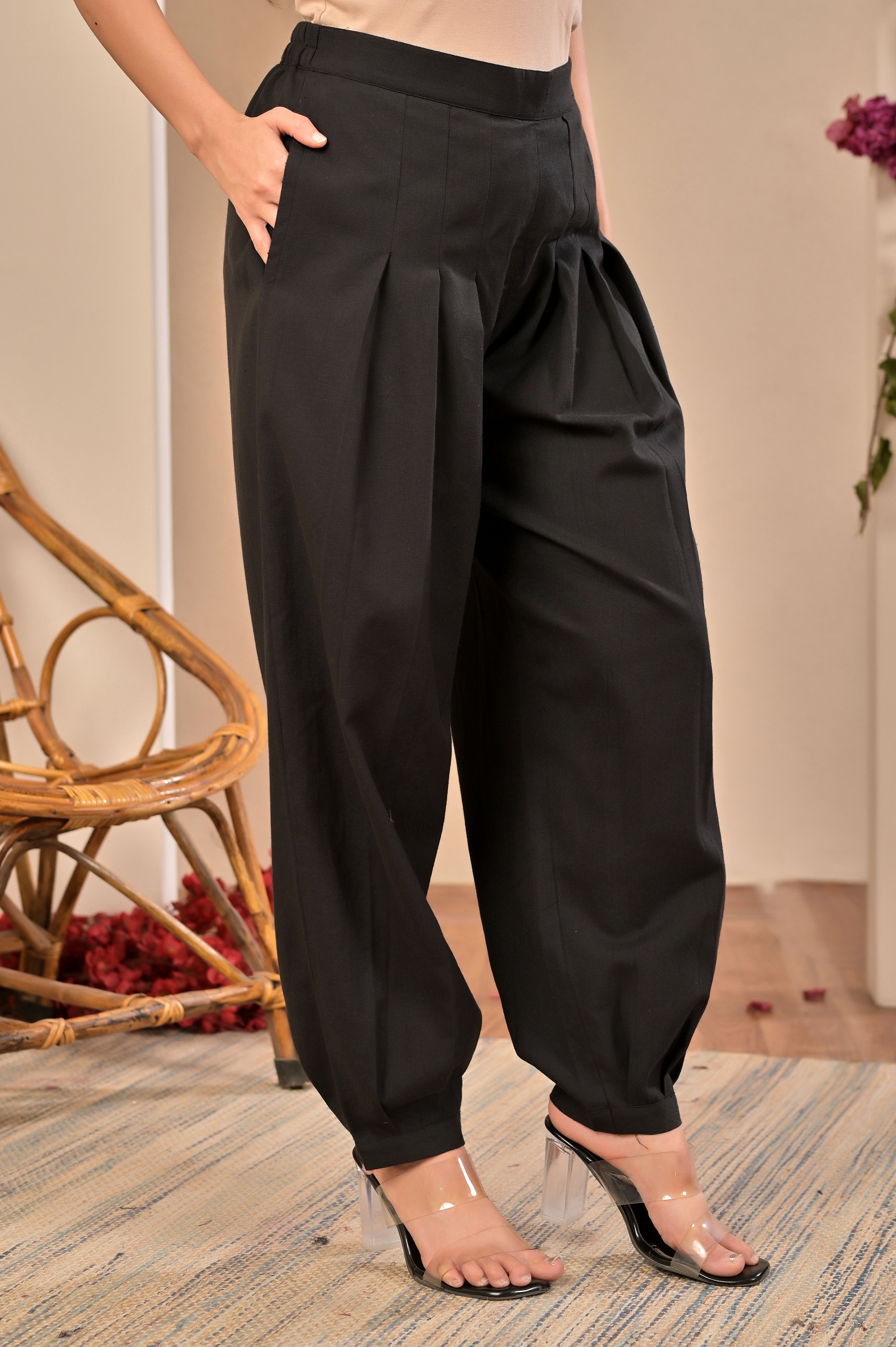 Harem Pants - Black