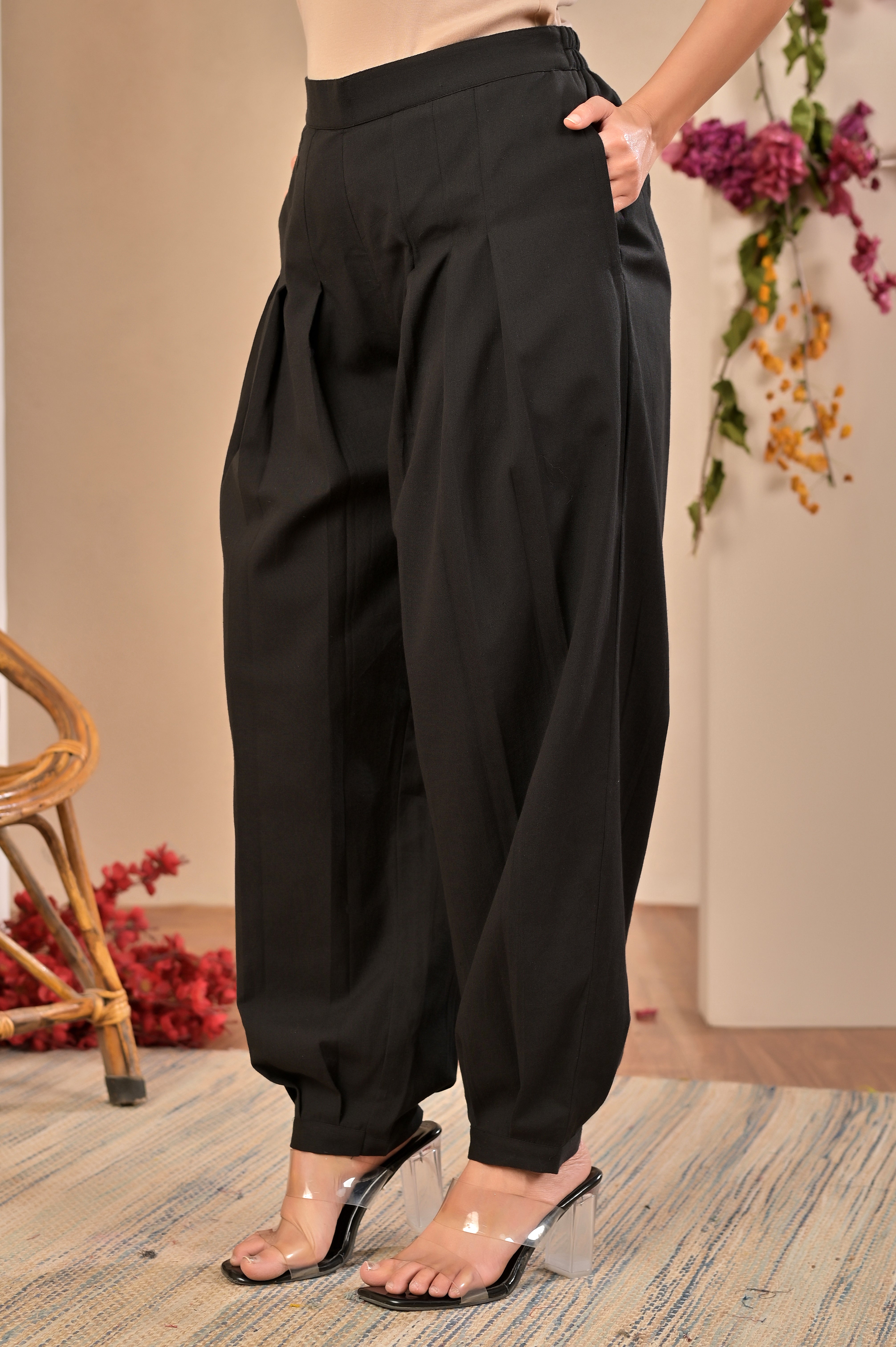 Harem Pants - Black