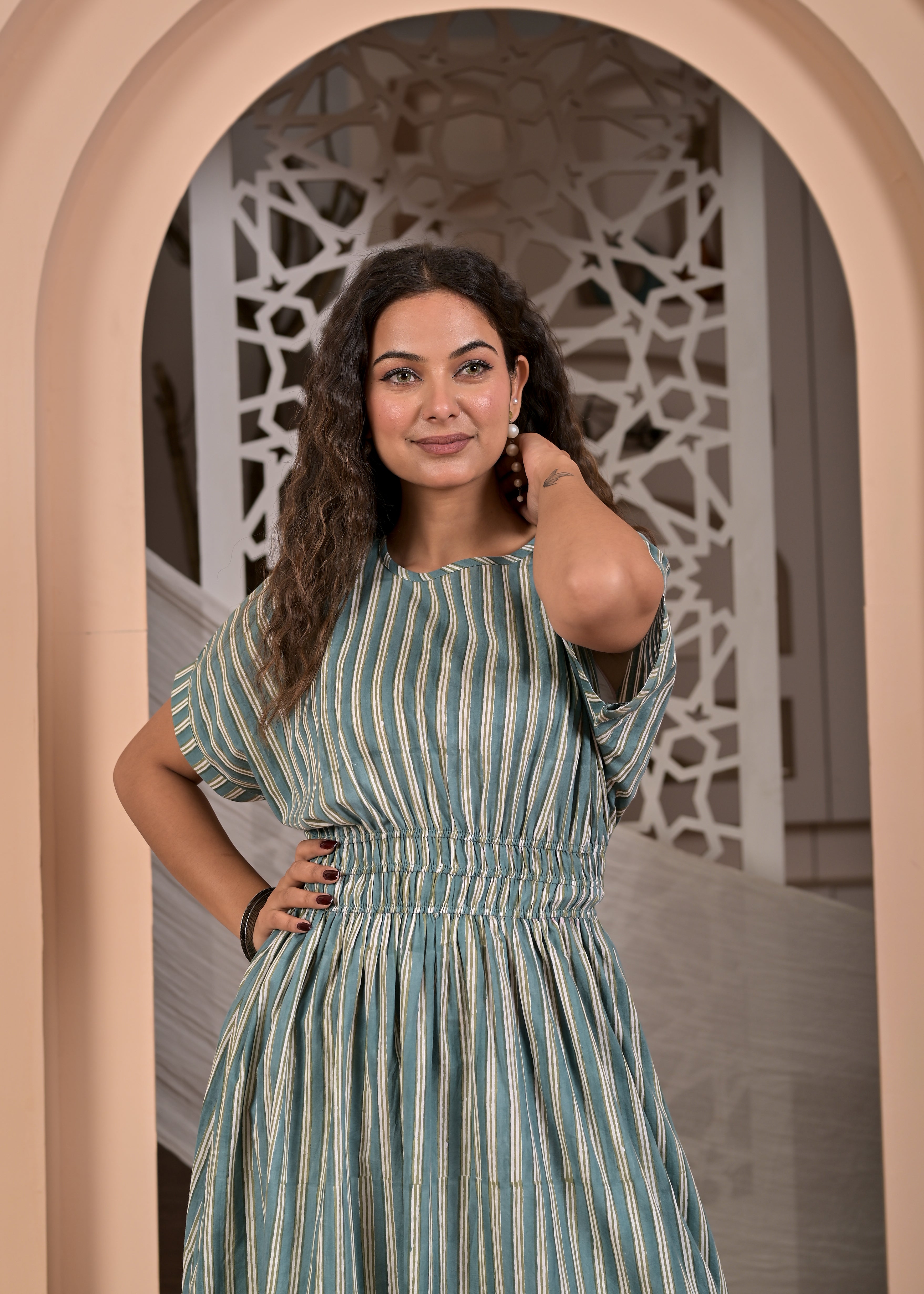 The Jaipur Stripe Flare