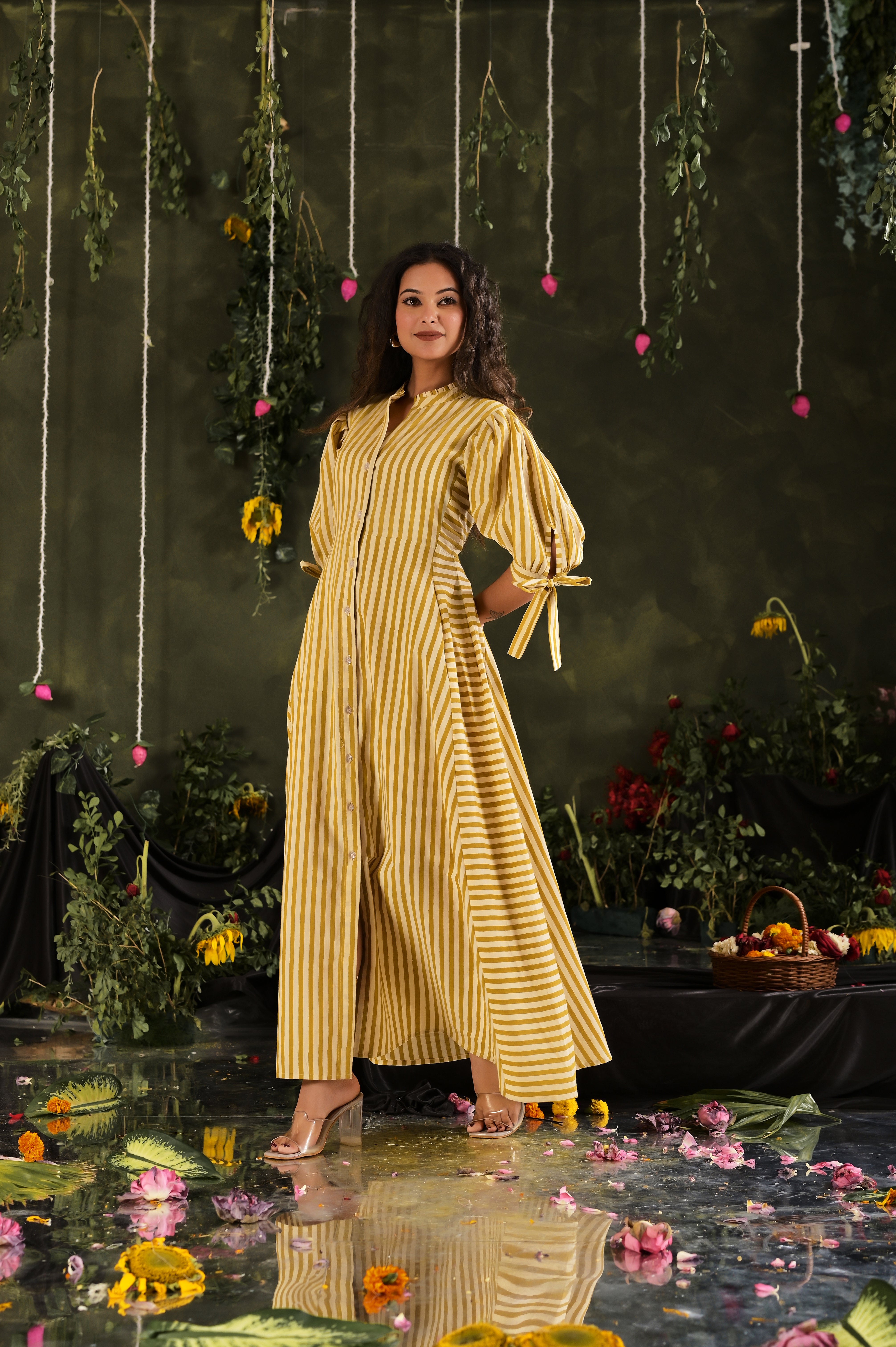 The Good Vibes Stripe Dress