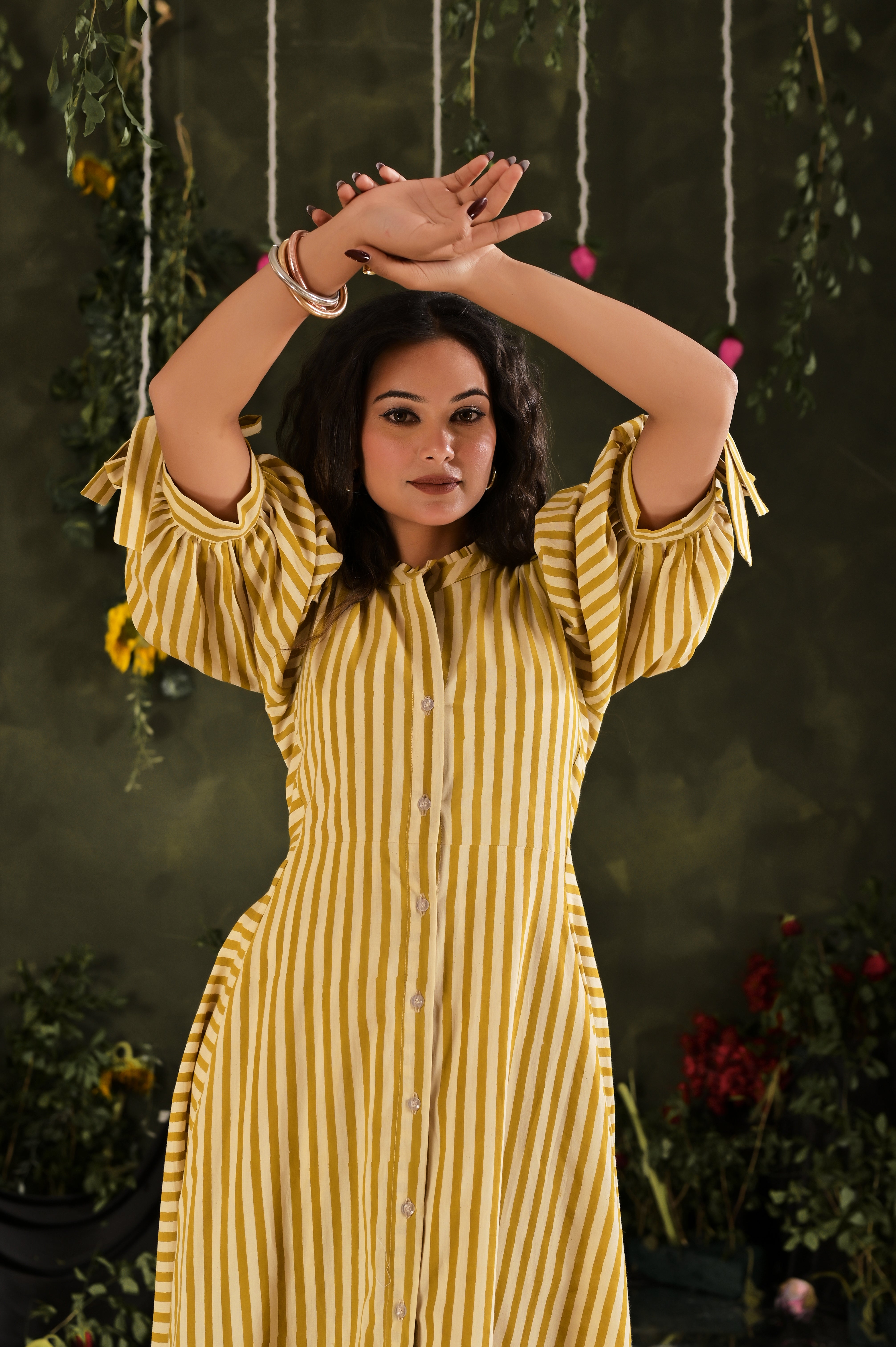 The Good Vibes Stripe Dress