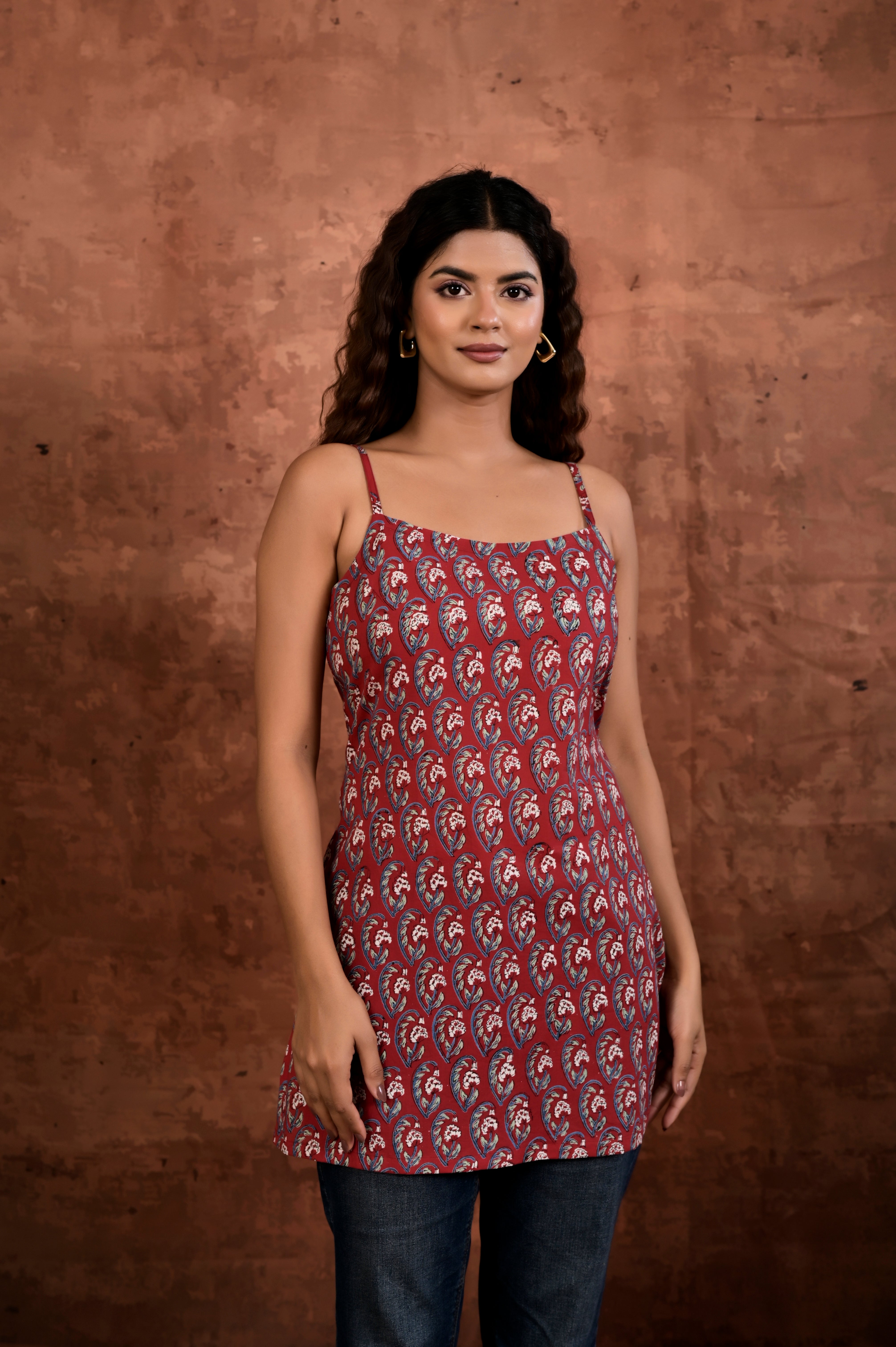 Sleeve-Switch Motif Kurta