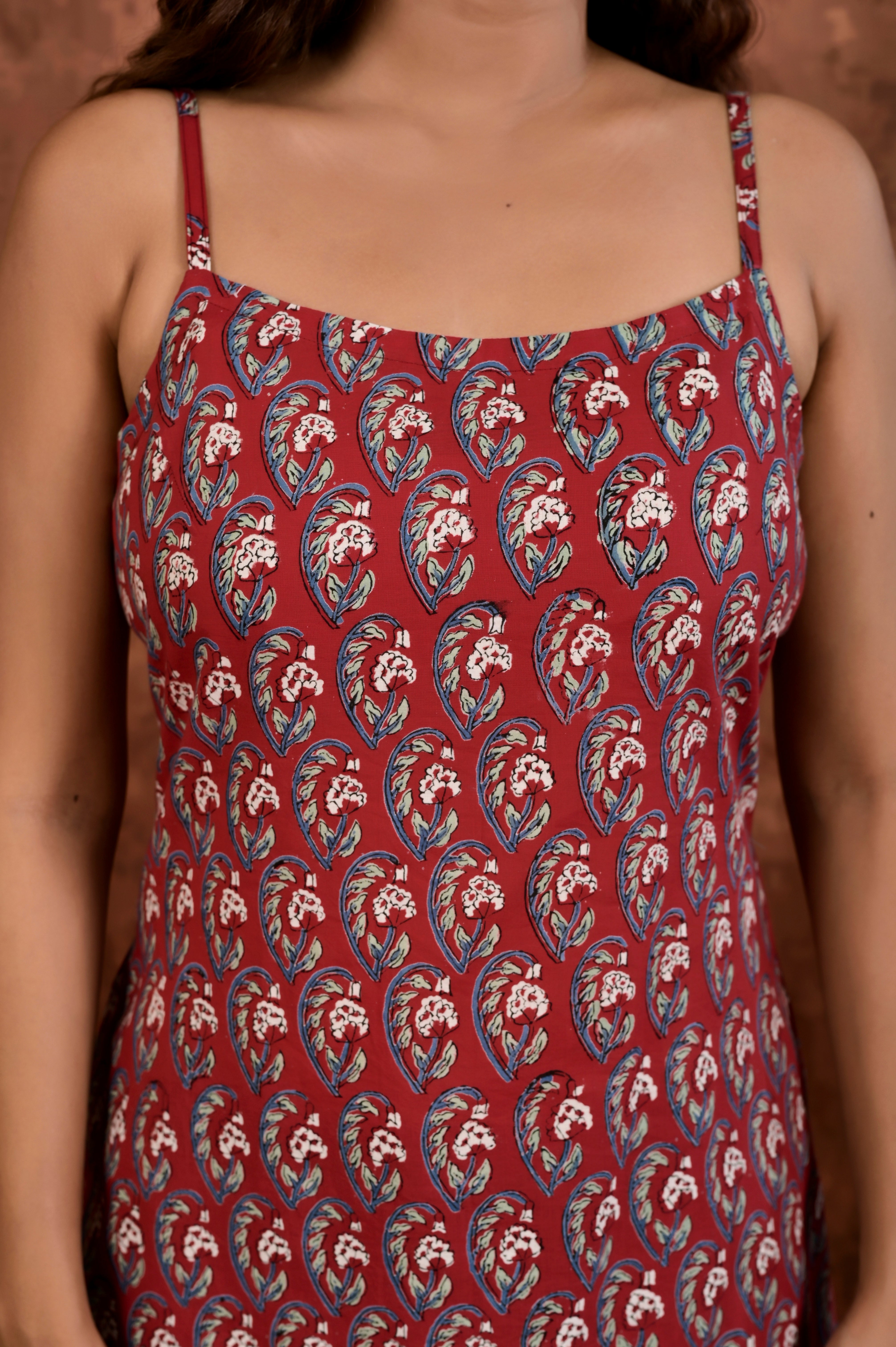Sleeve-Switch Motif Kurta