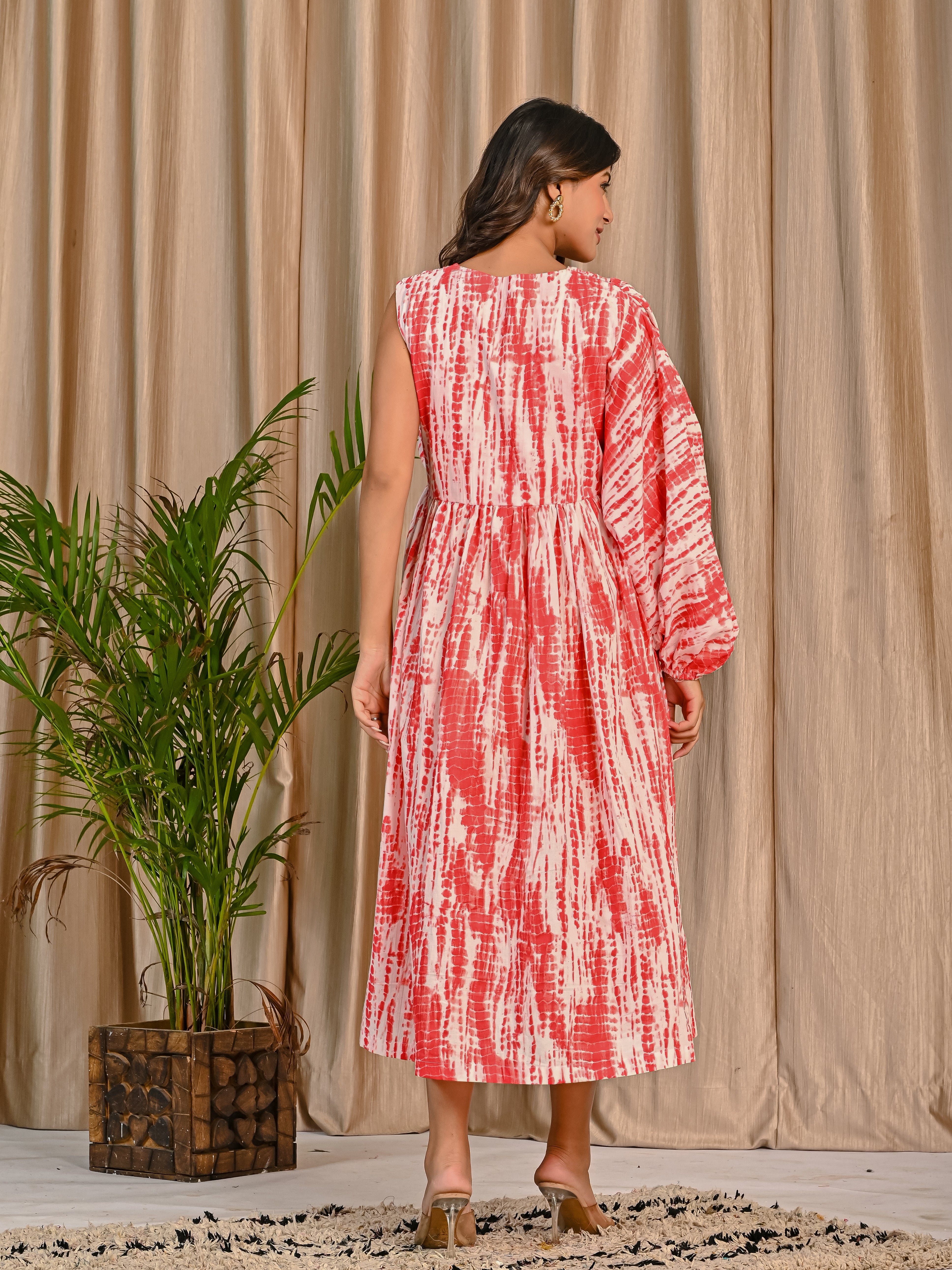 Red and White Tie n Dye