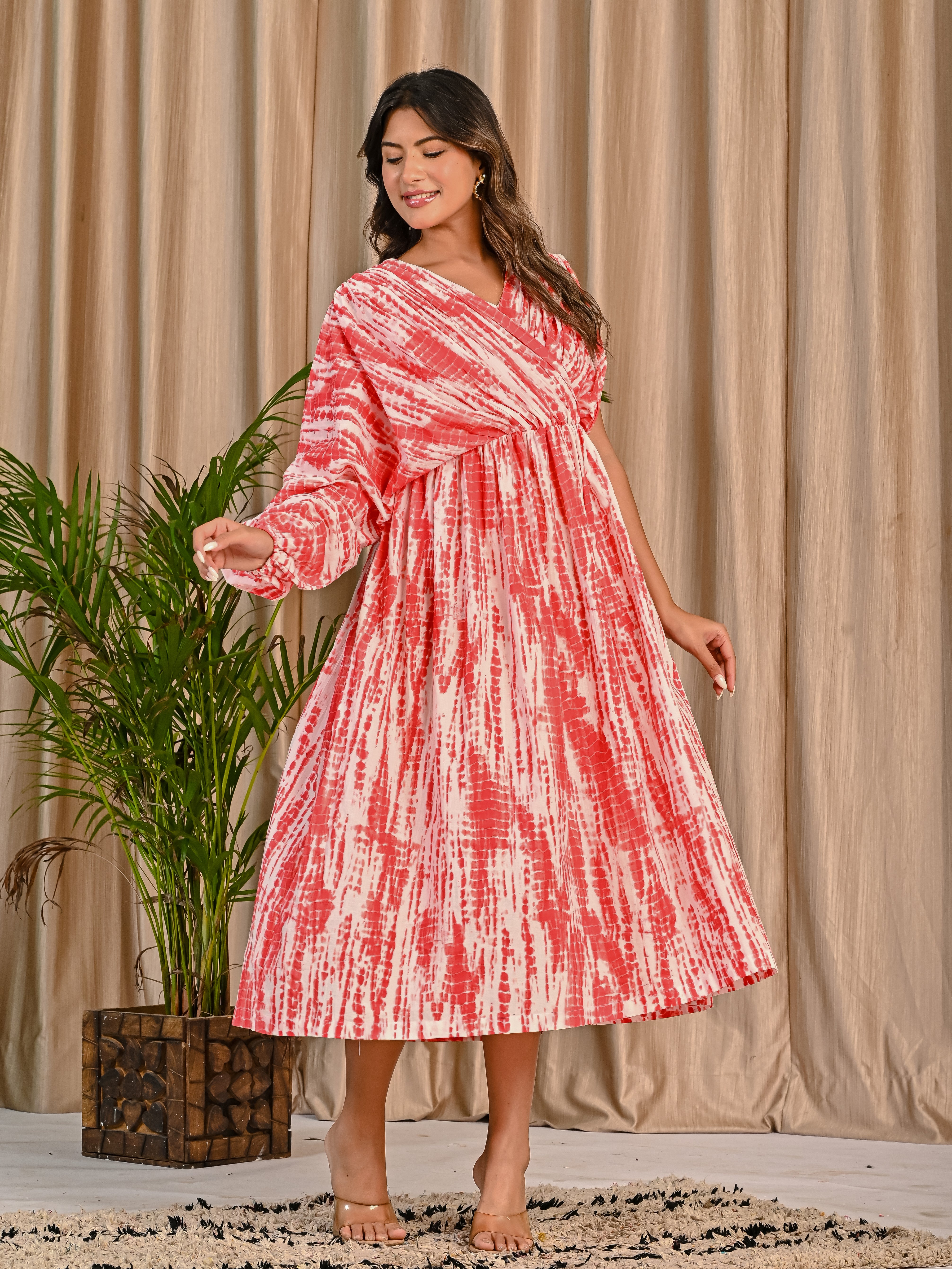 Red and White Tie n Dye