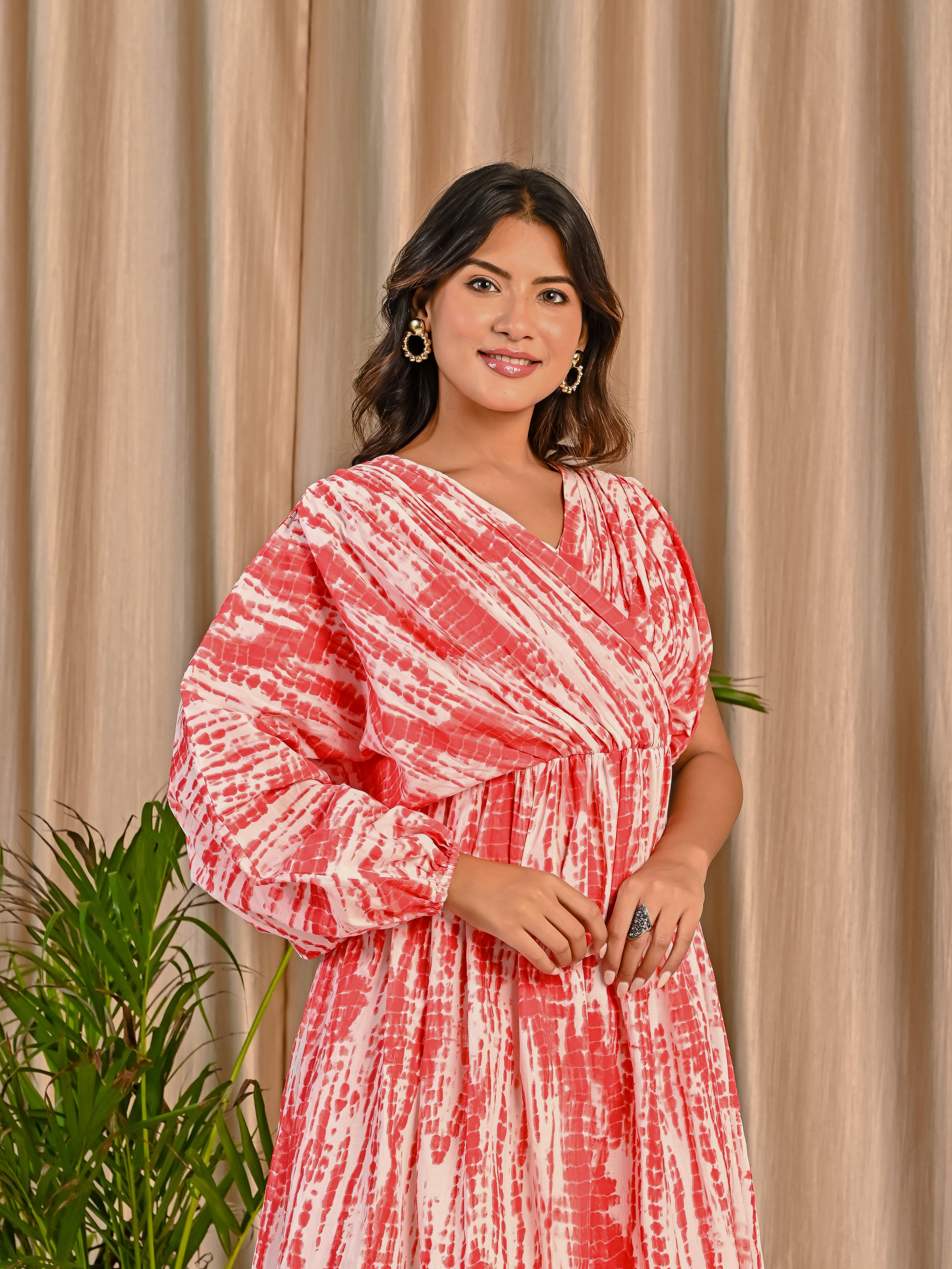 Red and White Tie n Dye