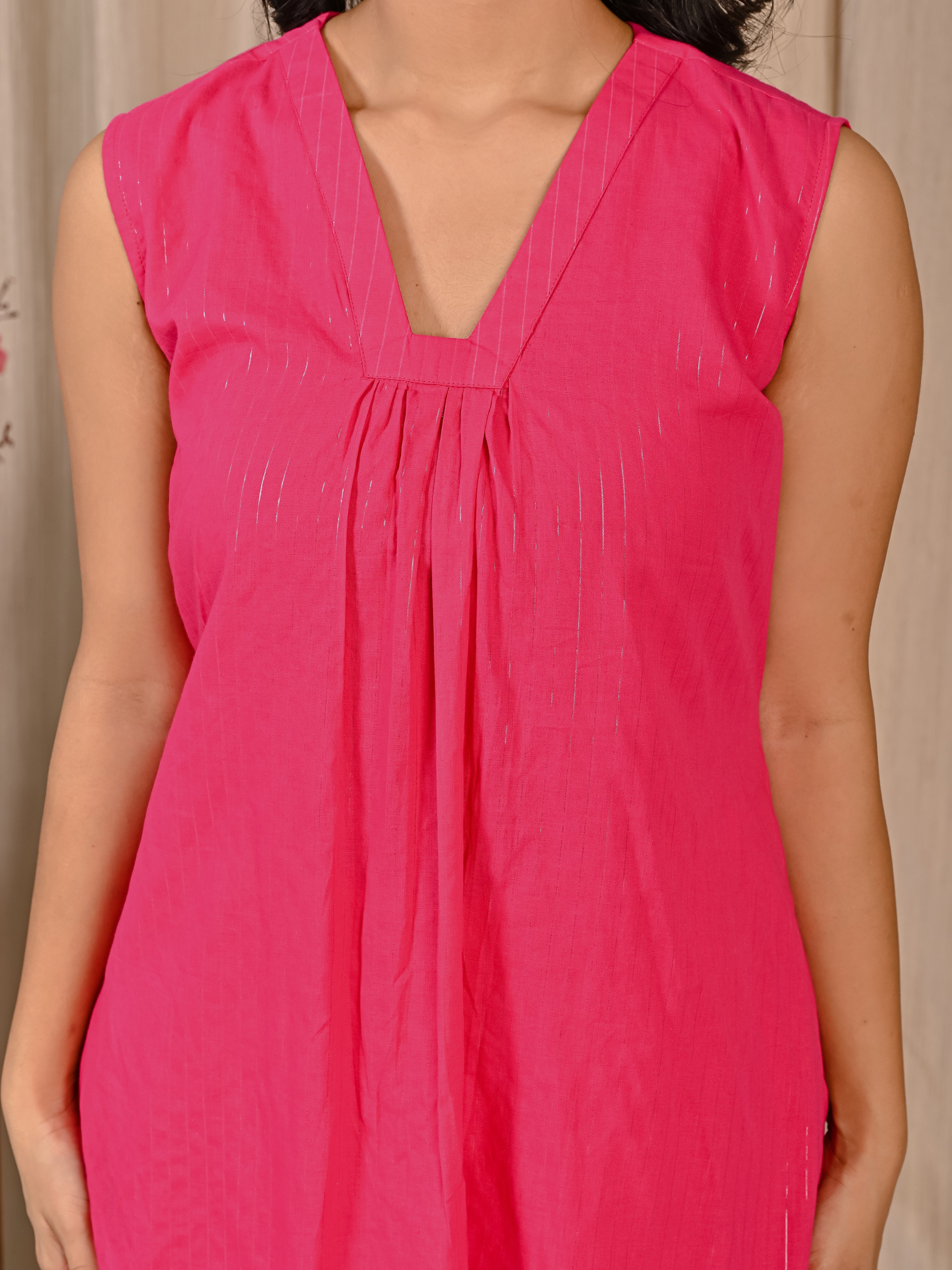 Pink Ethnic Co-Ord Set