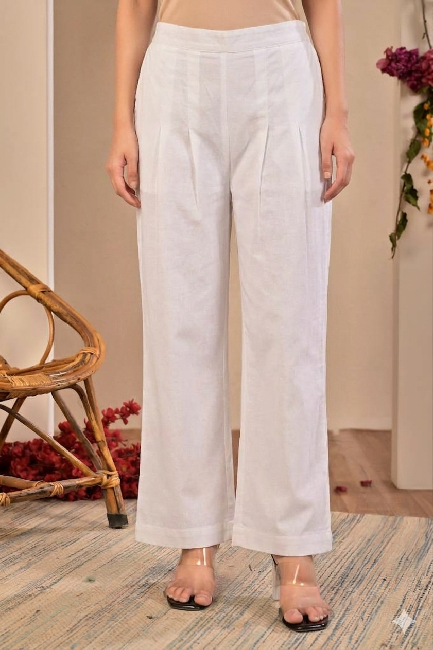 Bell Bottoms - White
