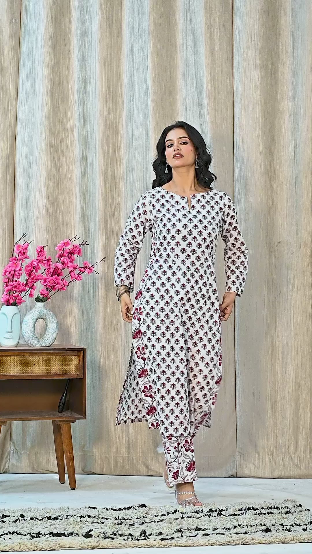 Hand Block Printed Set