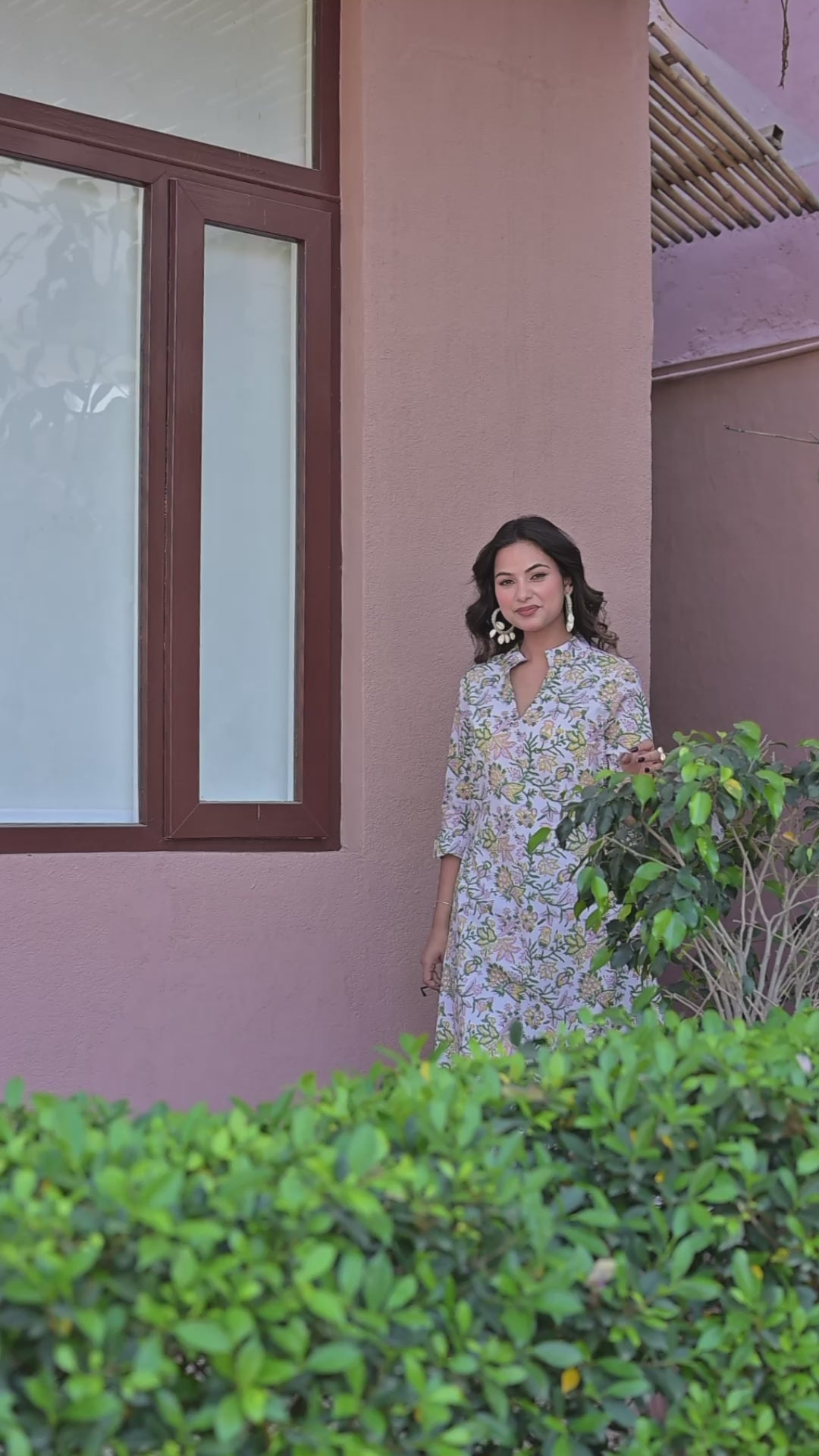 Floral MIDI Dress