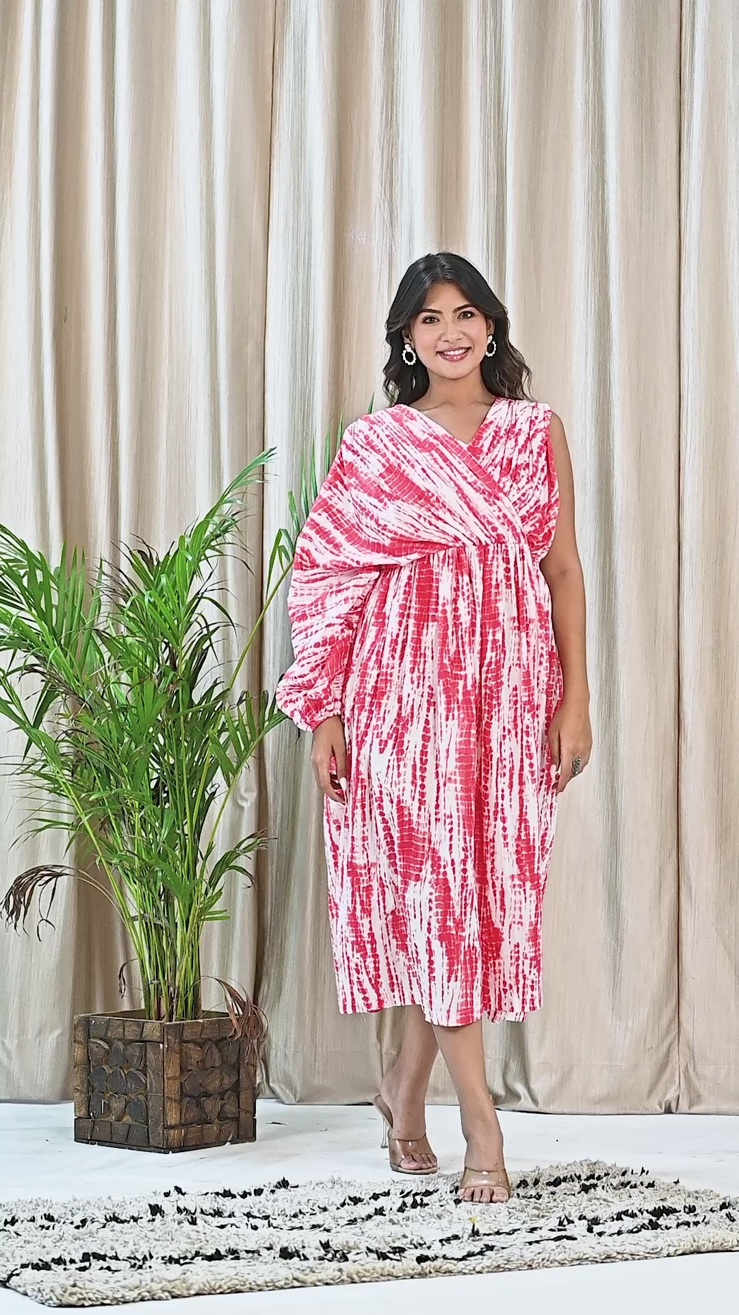 Red and White Tie n Dye