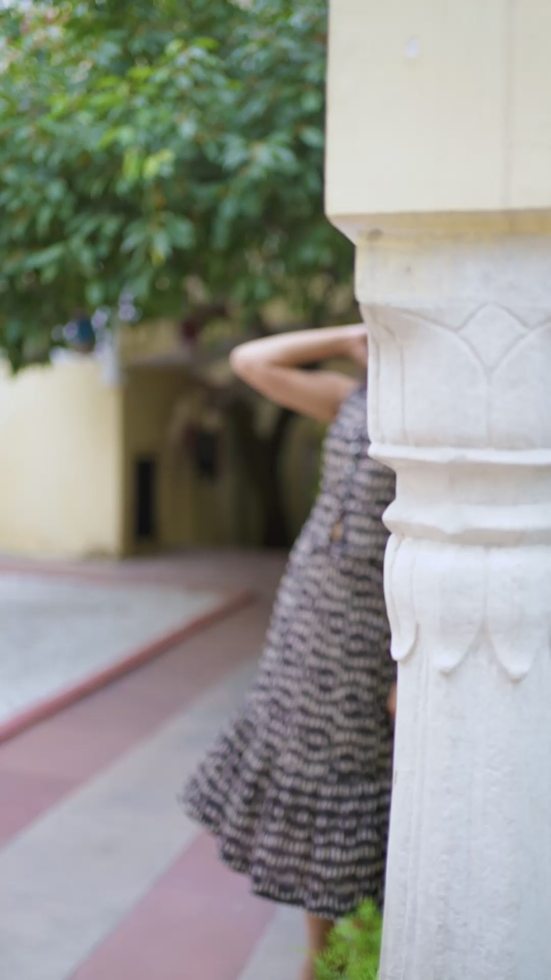 Black Ikkat Co Ord Set